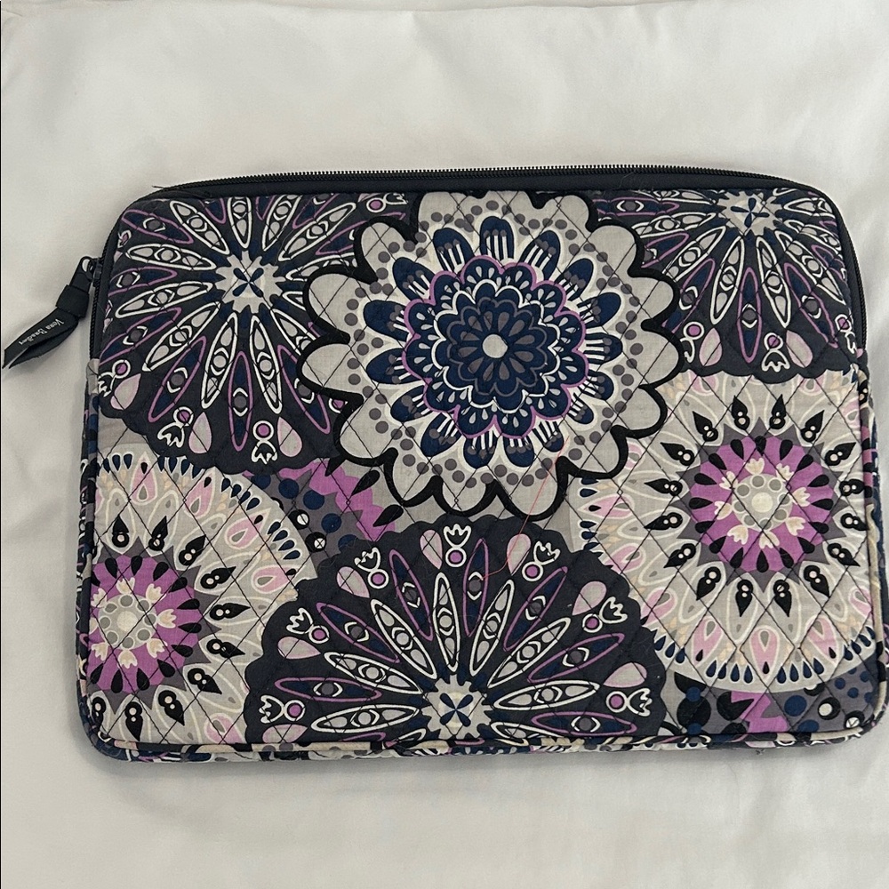 Vera Bradley Purple and Pink Mandala Laptop Case